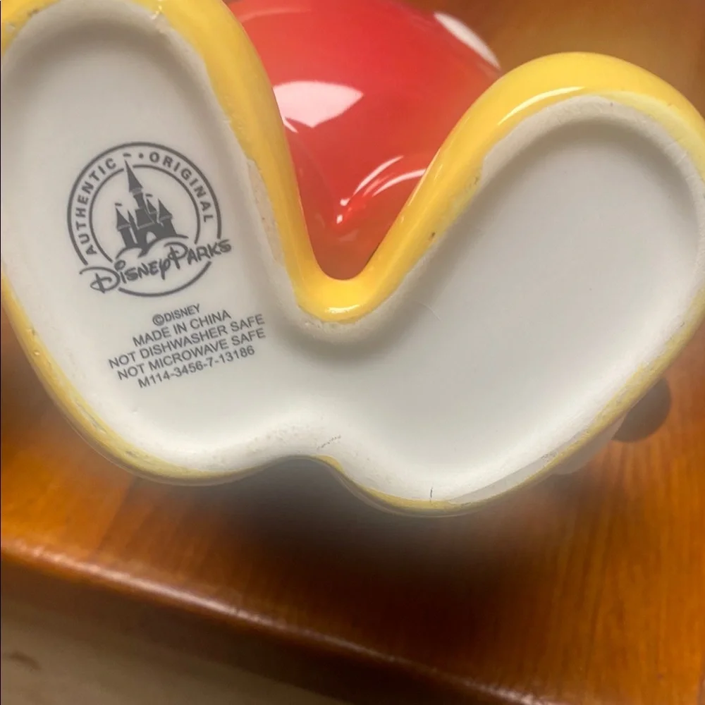 Disney Mickey Mouse Red and Yellow Mug